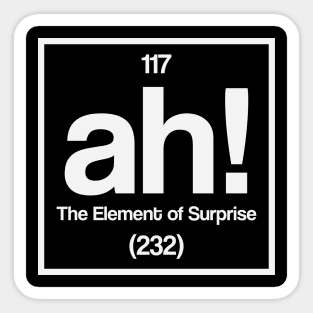 Element of Surprise Sticker